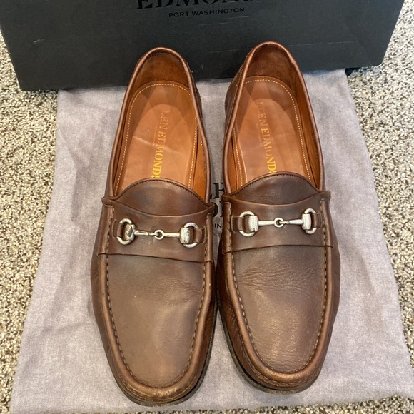 Allen Edmonds Brown Leather Loafers for Men main image 8